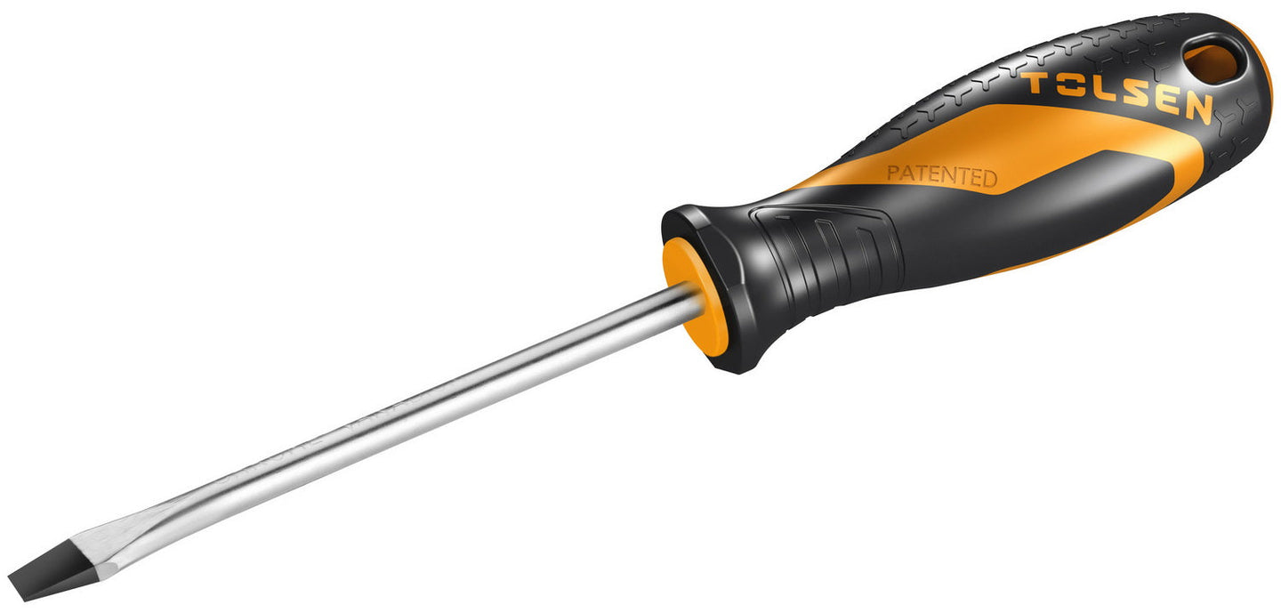 Tolsen Screwdriver Cr-v Slotted: 4.0x100 - Buy Now Online at Trade DIY Direct