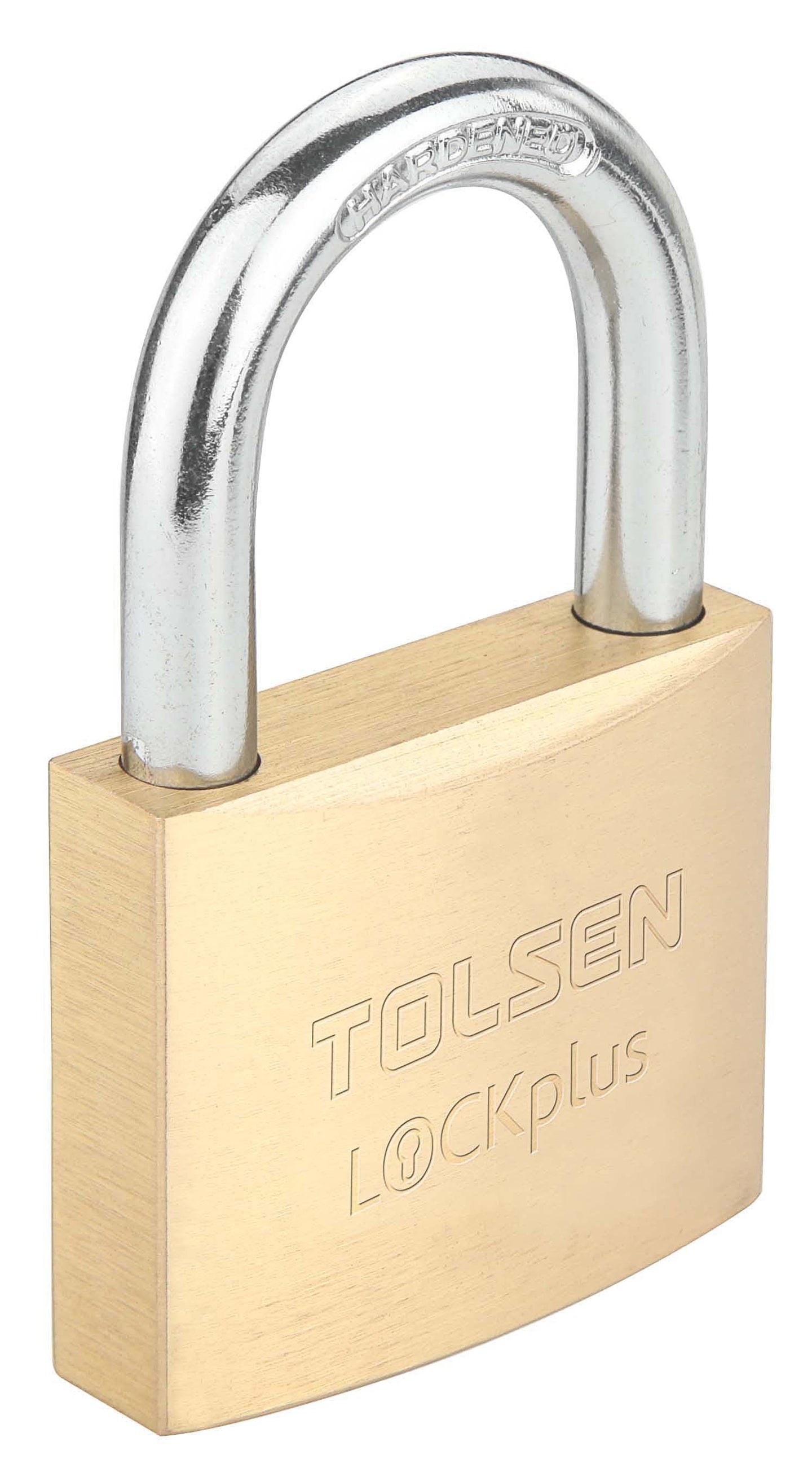 Tolsen Padlock Brass 20mm 3 Keys Heavy Duty (Industrial) - Buy Now Online at Trade DIY Direct