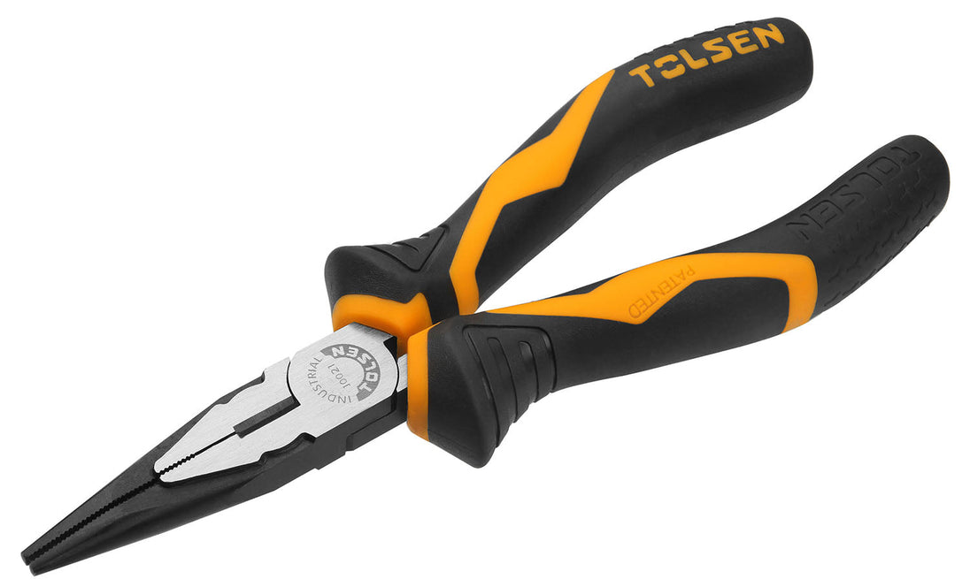 Tolsen Plier Long Nose 200mm (Industrial) - Buy Now Online at Trade DIY Direct