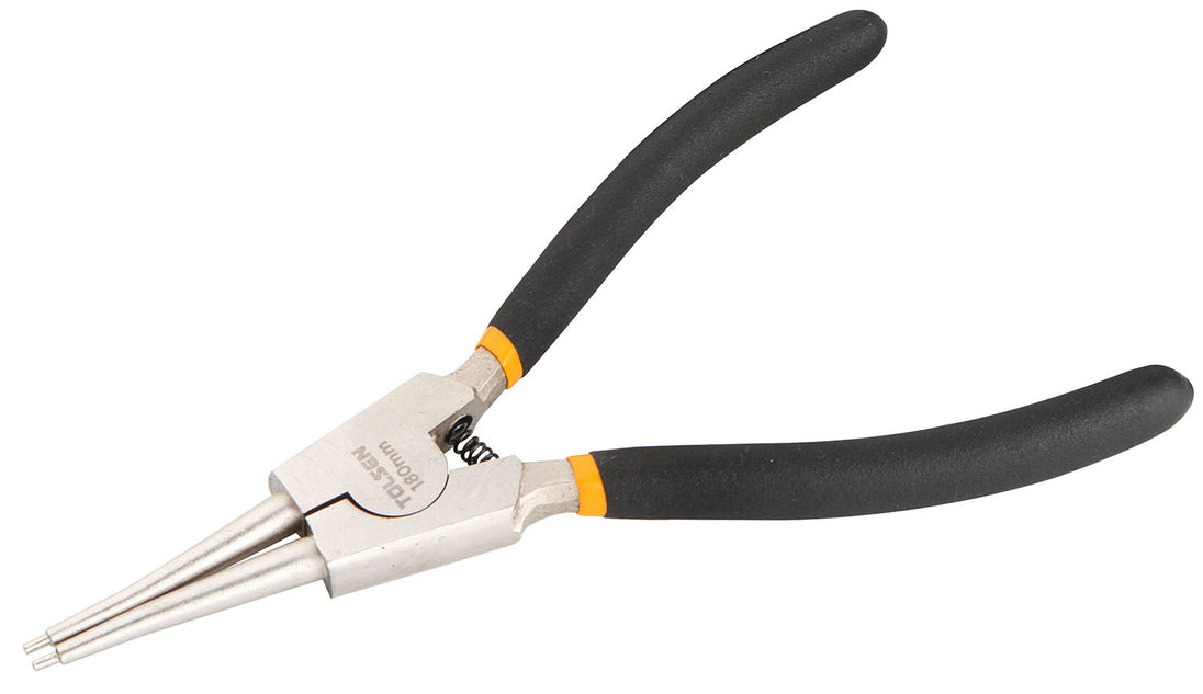 Tolsen Plier Circlip Straight External 180mm - Buy Now Online at Trade DIY Direct