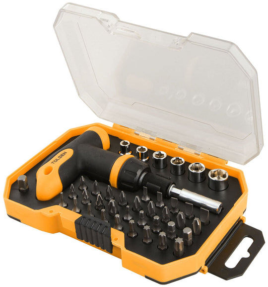 Tolsen Ratchet Bit Set 41pc - Buy Now Online at Trade DIY Direct