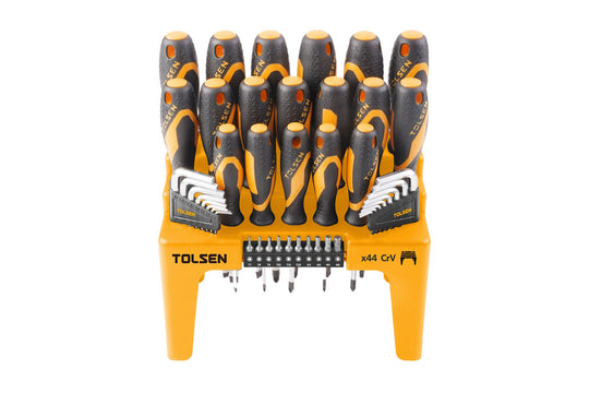 Tolsen 44 pcs Screwdriver Set - Buy Now Online at Trade DIY Direct