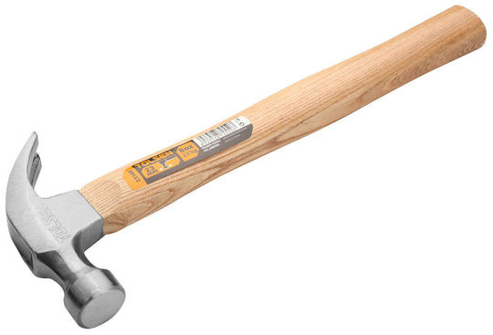 Tolsen Hammer Claw Wooden Handle 450g / 16oz - Buy Now Online at Trade DIY Direct