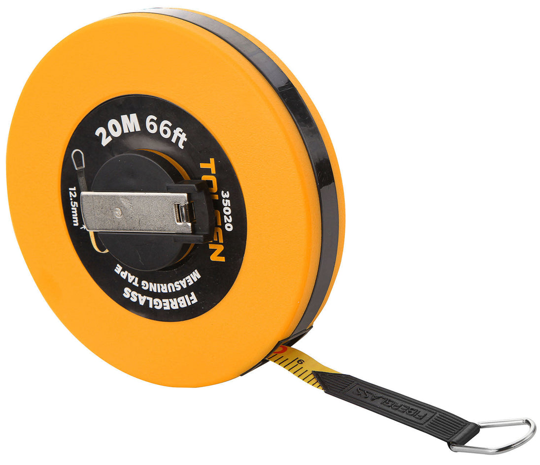 Tolsen Tape Measure Fibreglass 50M/165ft x 12.5mm - Buy Now Online at Trade DIY Direct