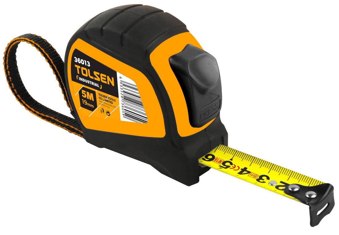 Tolsen Tape Measure 10M x 25mm Abs Metric (Industrial) - Buy Now Online at Trade DIY Direct