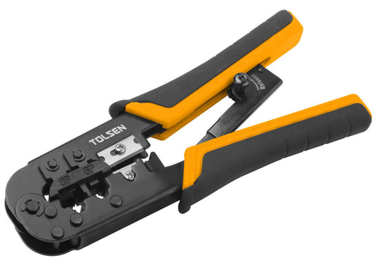 Tolsen Ratchet Modular Crimping Plier 185mm (Industrial) - Buy Now Online at Trade DIY Direct