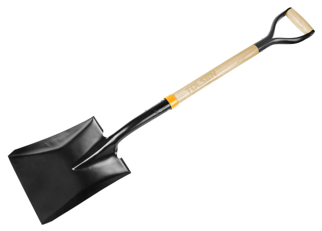 Tolsen Steel Shovel With Wooden Handle 1020mm x 280mm - Buy Now Online at Trade DIY Direct