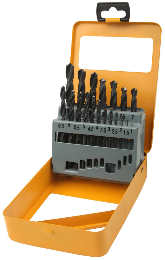 Tolsen Drill Set HSS Roll Forge 19pc - Buy Now Online at Trade DIY Direct