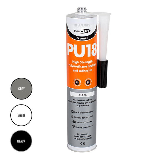 Bond It PU18 Polyurethane Adhesive & Sealant - Buy Now Online at Trade DIY Direct