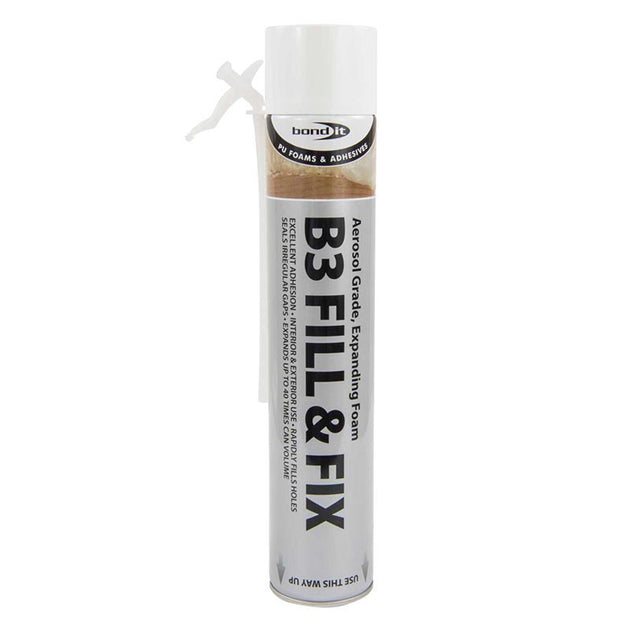 Bond It B3 Fill and Fix Expanding PU Foam Hand Held - Buy Now Online at Trade DIY Direct