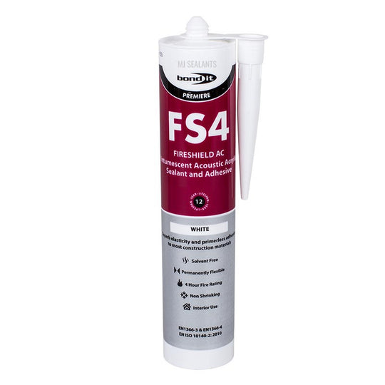Bond It FS4 Fireshield AC Intumescent Sealant - Buy Now Online at Trade DIY Direct