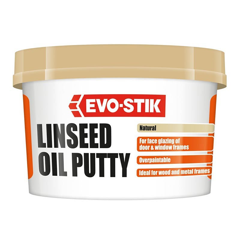 Evo-Stik Linseed Oil Putty Natural - Buy Now Online at Trade DIY Direct