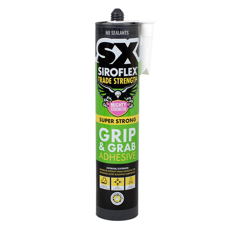 SX Mighty Strength Grip and Grab Adhesive - Buy Now Online at Trade DIY Direct