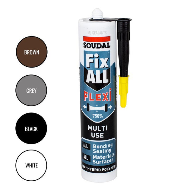 Soudal Fix All Flexi Sealant Adhesive and Filler - Buy Now Online at Trade DIY Direct