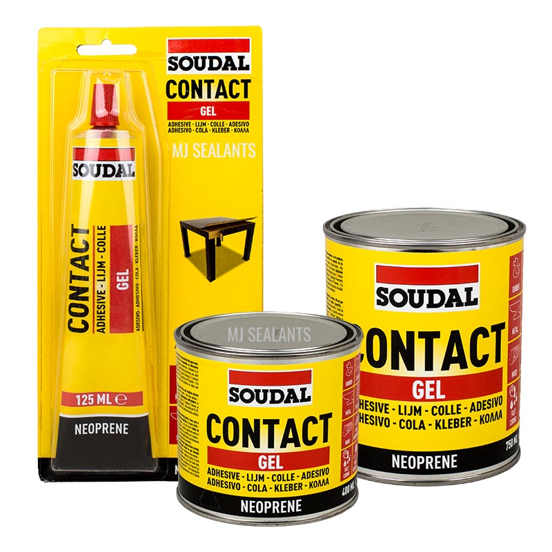 Soudal Neoprene Contact Adhesive 46A Gel - Buy Now Online at Trade DIY Direct