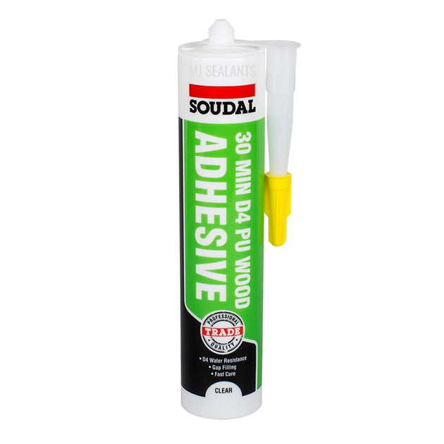 Soudal 30 Minute D4 Wood Adhesive Gel - Buy Now Online at Trade DIY Direct