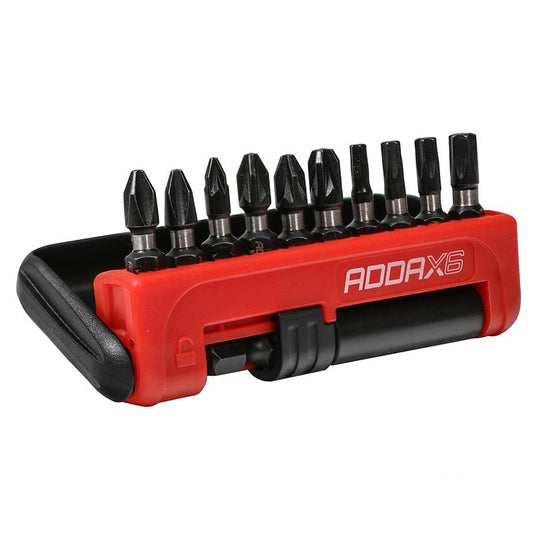 Timco Addax6 Impact Driver Bit Set 11pcs - Buy Now Online at Trade DIY Direct