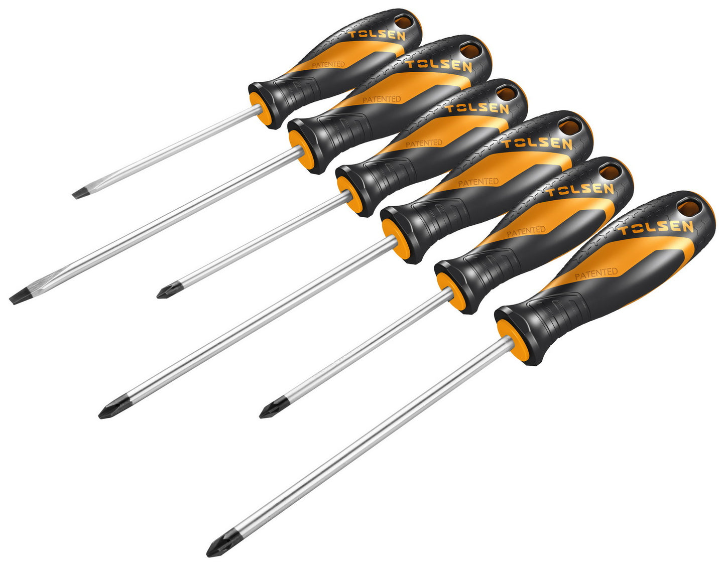 Tolsen 6-Piece Magnetic Screwdriver Set - Buy Now Online at Trade DIY Direct