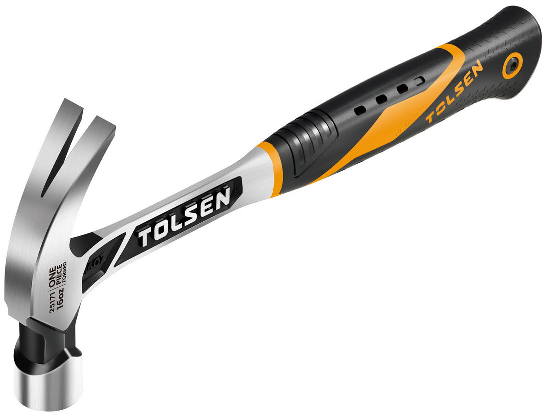 Tolsen Premium Claw Hammer 16oz Fibreglass Handle - Buy Now Online at Trade DIY Direct