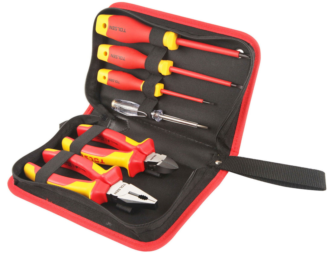 Tolsen VDE Hand Tool Set 6pc - Buy Now Online at Trade DIY Direct